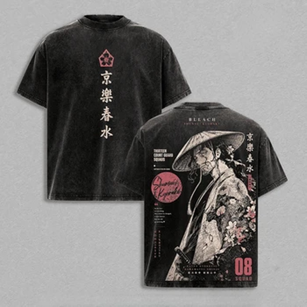 Camiseta Kyoraku Shunsui Anime - Summer Clothing Italy reseña y precio