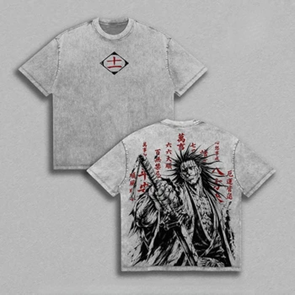 Camiseta de Anime Zaraki Kenpa - Summer Clothing Italy reseña y precio